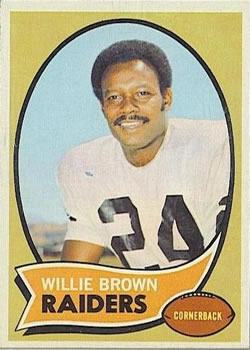 1970 Topps #144 Willie Brown