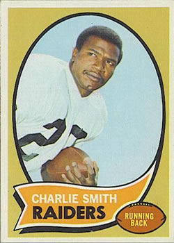 1970 Topps #199 Charlie Smith RB RC