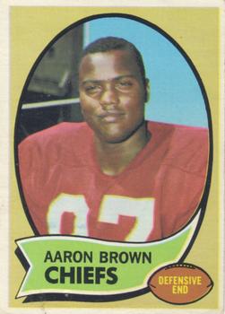1970 Topps #202 Aaron Brown RC