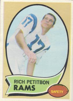 1970 Topps #203 Richie Petitbon