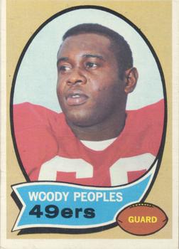 1970 Topps #207 Woody Peoples RC