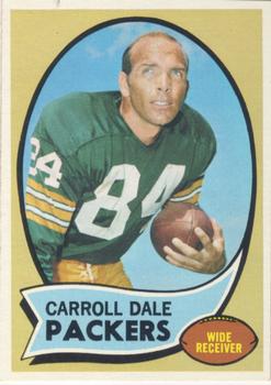 1970 Topps #232 Carroll Dale