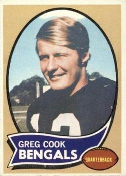 1970 Topps #235 Greg Cook RC