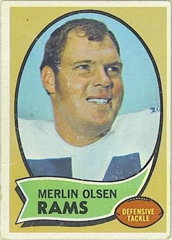 1970 Topps #237 Merlin Olsen