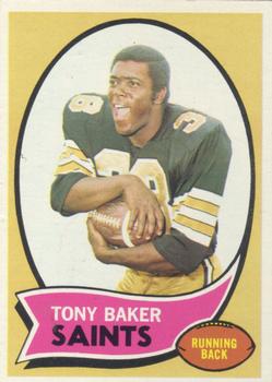1970 Topps #243 Tony Baker FB RC