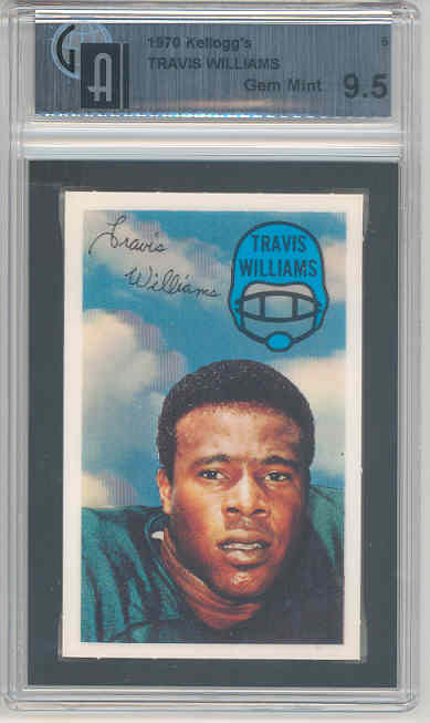 1970 Kellogg's #5 Travis Williams