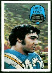 1970 Kellogg's #19 Dick Post