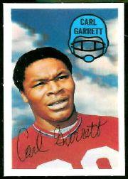 1970 Kellogg's #27 Carl Garrett