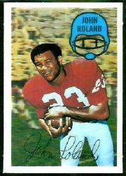 1970 Kellogg's #44 Johnny Roland