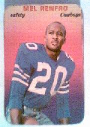 1970 Topps Glossy Inserts #6 Mel Renfro