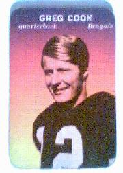 1970 Topps Glossy Inserts #23 Greg Cook