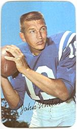 1970 Topps Super #15 Johnny Unitas