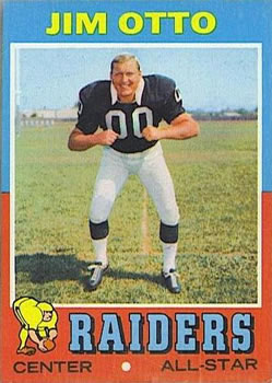 1971 Topps #151 Jim Otto
