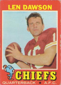 1971 Topps #180 Len Dawson