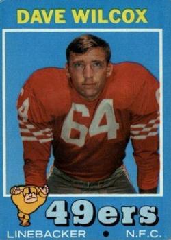 1971 Topps #189 Dave Wilcox