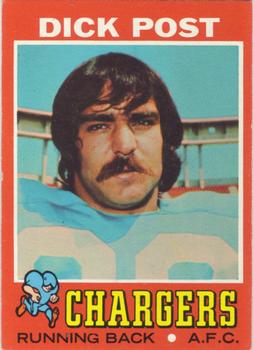 1971 Topps #229 Dick Post