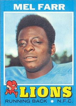 1971 Topps #236 Mel Farr