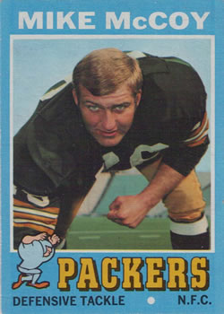 1971 Topps #248 Mike McCoy DT RC