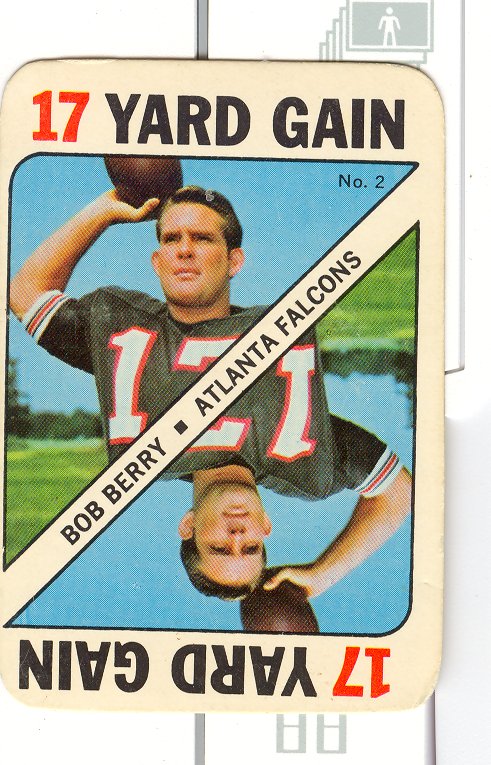 1971 Topps Game Inserts #2 Bob Berry DP