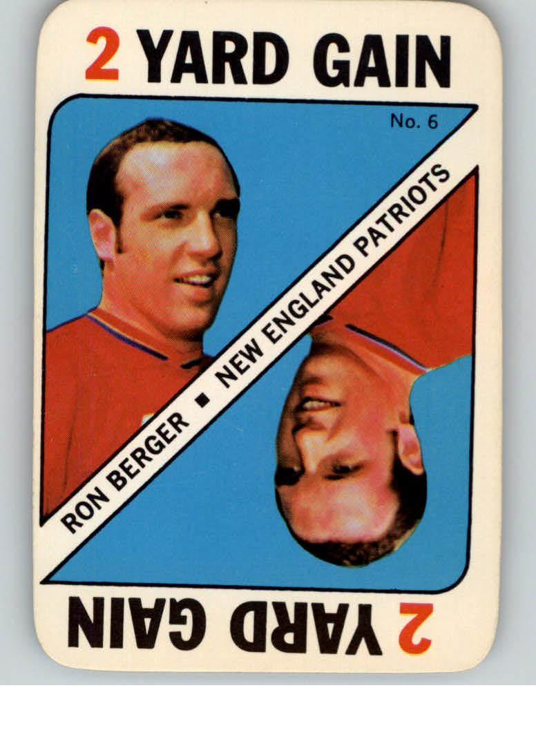 1971 Topps Game Inserts #6 Ron Berger