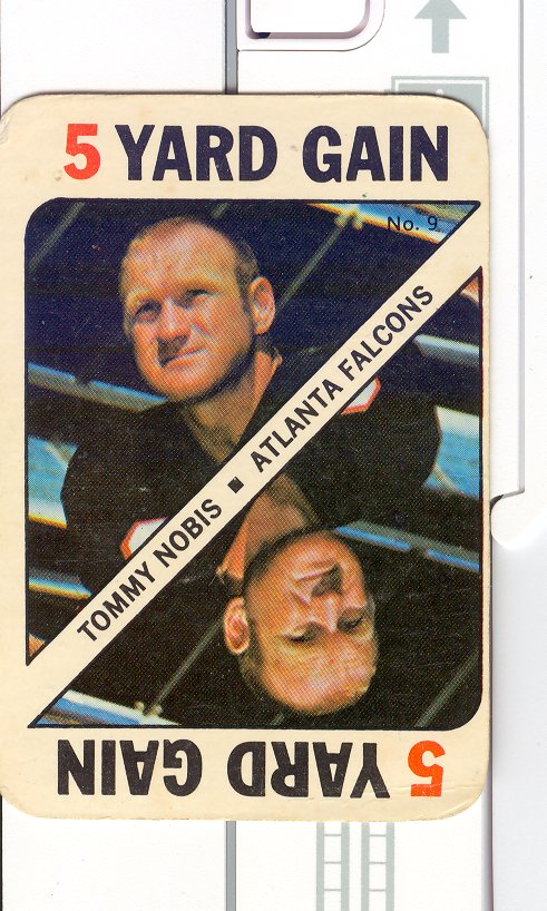 1971 Topps Game Inserts #9 Tommy Nobis