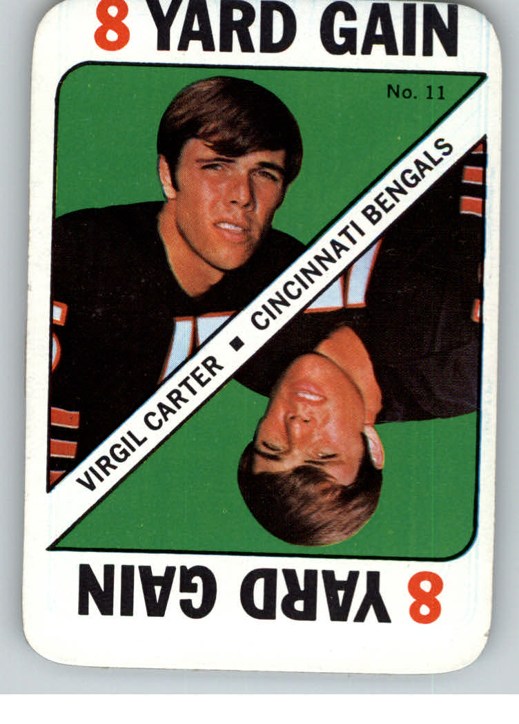 1971 Topps Game Inserts #11 Virgil Carter