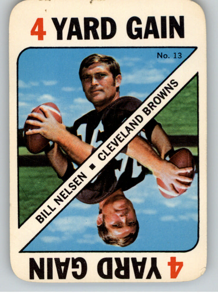 1971 Topps Game Inserts #13 Bill Nelsen