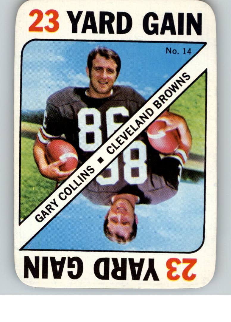1971 Topps Game Inserts #14 Gary Collins