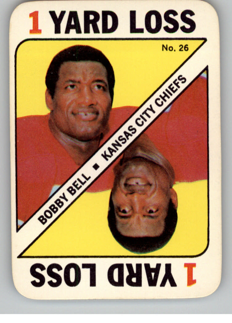 1971 Topps Game Inserts #26 Bobby Bell