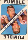 1971 Topps Game Inserts #37 Johnny Unitas