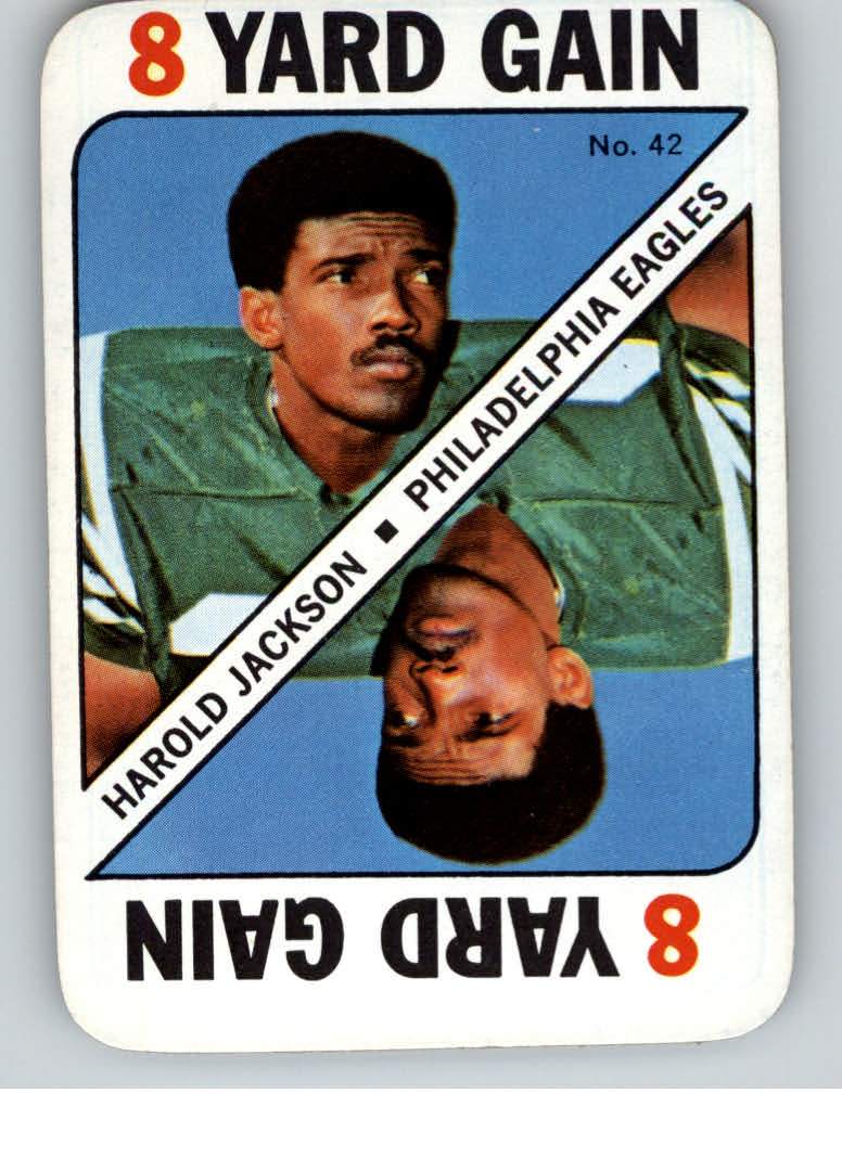 1971 Topps Game Inserts #42 Harold Jackson