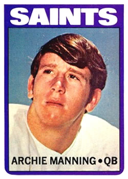 1972 Topps #55 Archie Manning RC