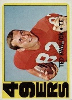 1972 Topps #155 Ted Kwalick RC
