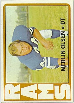 1972 Topps #181 Merlin Olsen