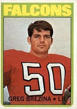 1972 Topps #196 Greg Brezina RC