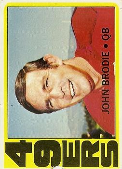 1972 Topps #220 John Brodie