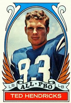 1972 Topps #281 Ted Hendricks AP