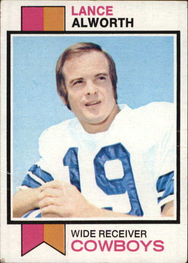 1973 Topps #61 Lance Alworth