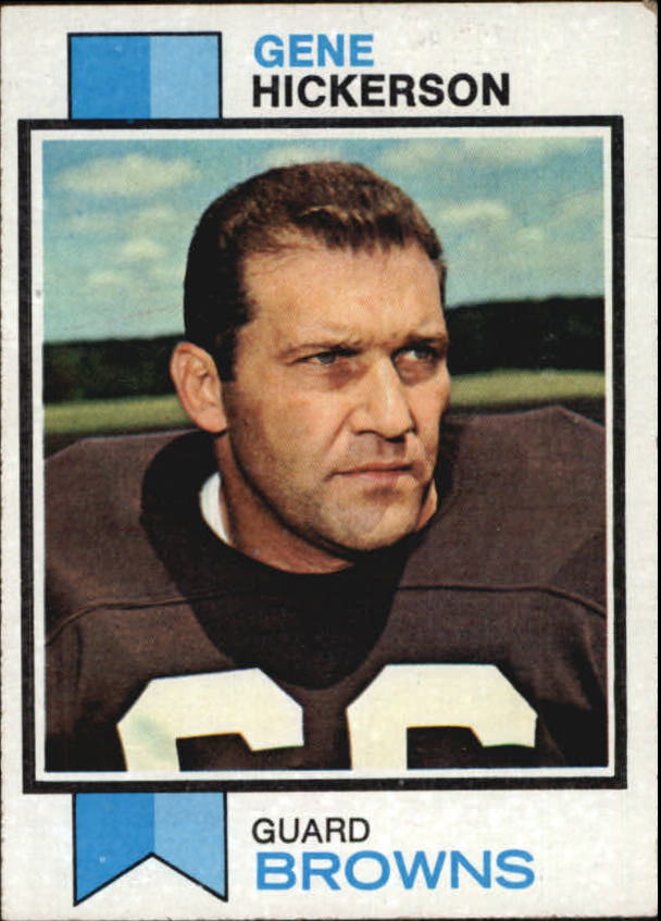 1973 Topps #183 Gene Hickerson