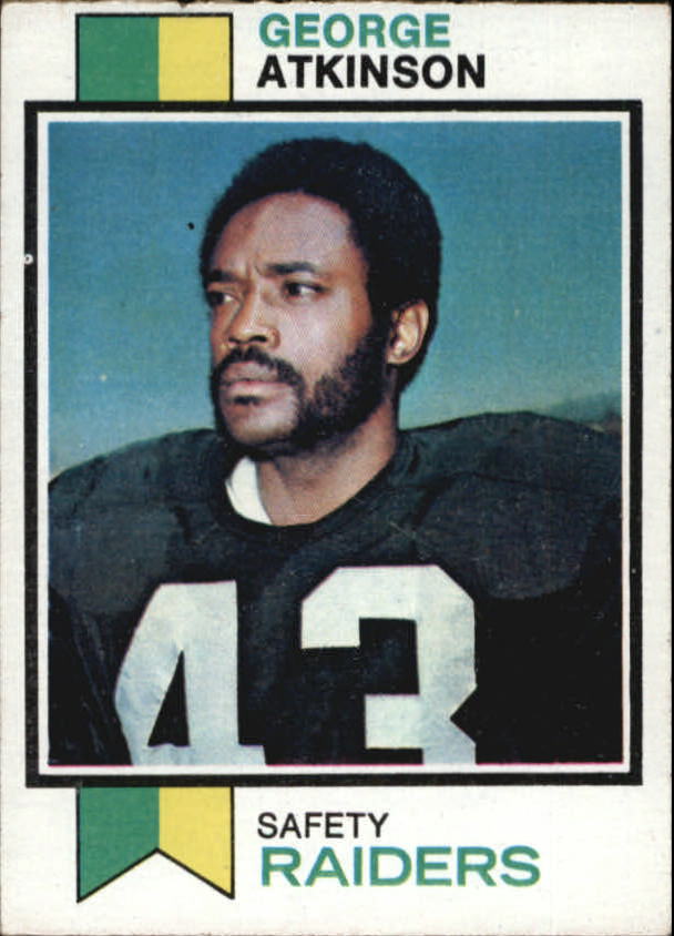 1973 Topps #187 George Atkinson