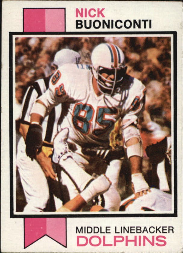 1973 Topps #214 Nick Buoniconti
