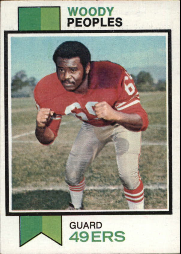 1973 Topps #262 Woody Peoples