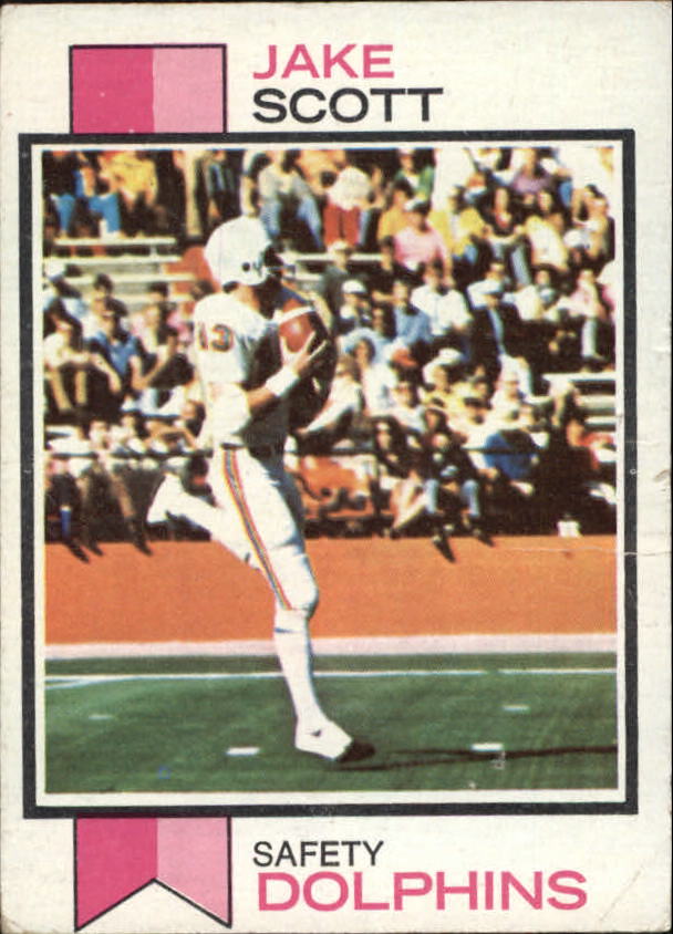 1973 Topps #390 Jake Scott
