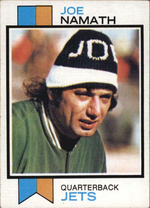 1973 Topps #400 Joe Namath