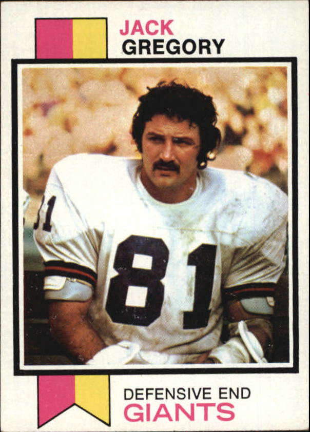 1973 Topps #490 Jack Gregory RC