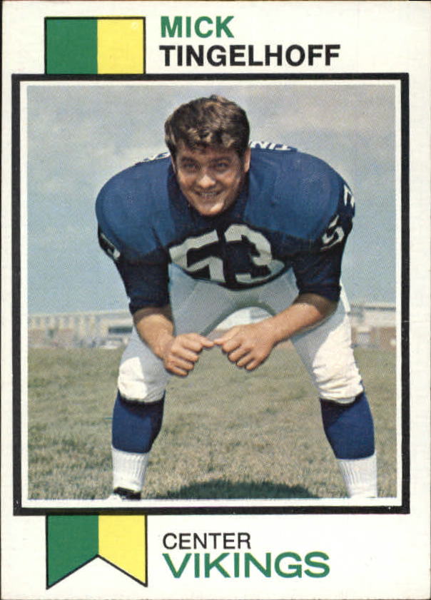 1973 Topps #492 Mick Tingelhoff