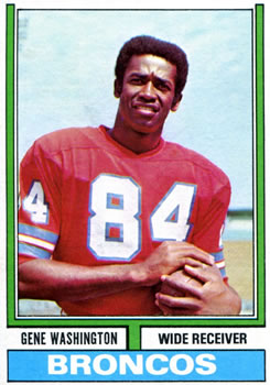 1974 Topps #63 Gene Washington Vik