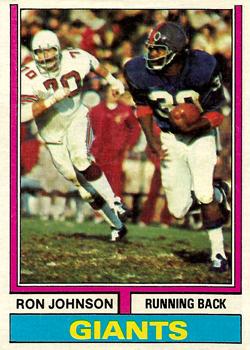 1974 Topps #180 Ron Johnson