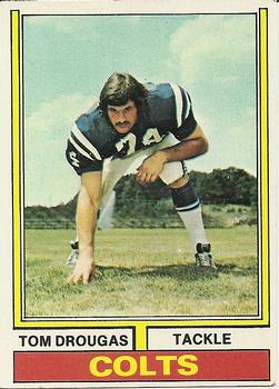 1974 Topps #197 Tom Drougas RC