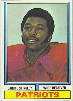 1974 Topps #221 Darryl Stingley RC